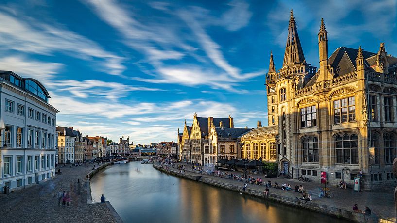 Goldene Stunde in Gent von Friedhelm Peters