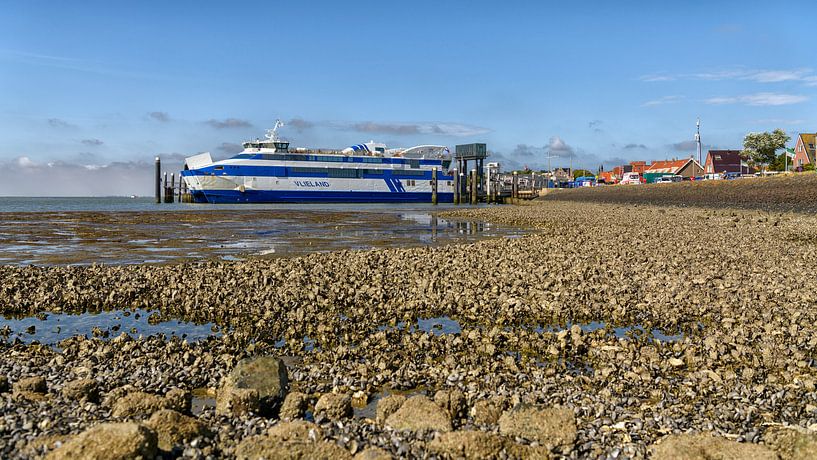 Fähre Vlieland auf dem Veerdam (Tag) von Roel Ovinge