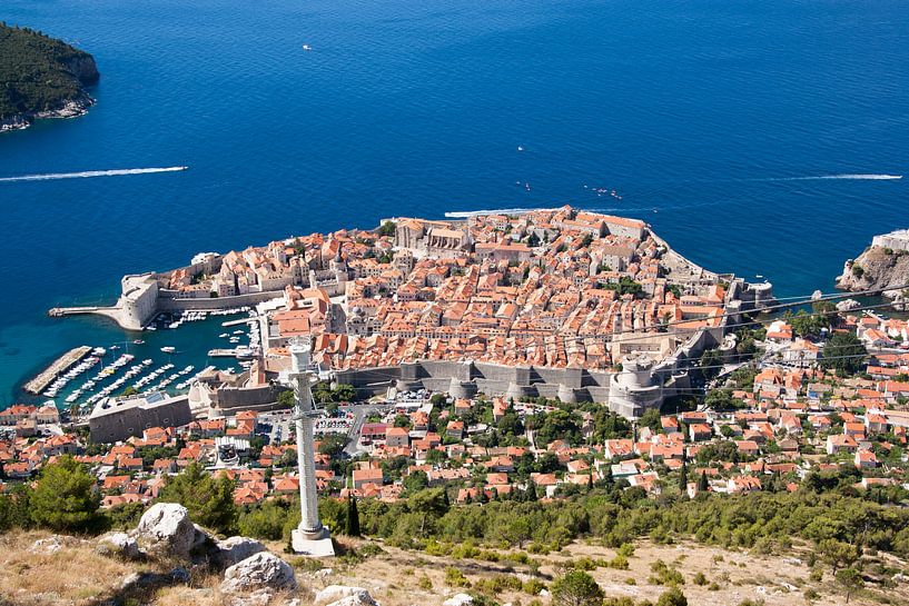 Old town Dubrovnik from above by Fromm me pictures