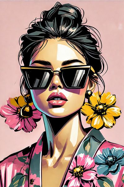 Neon Girl par Marijke Trienekens