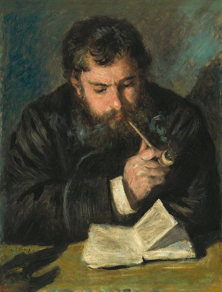 Monet portrait, Renoir (1872) by Atelier Liesjes
