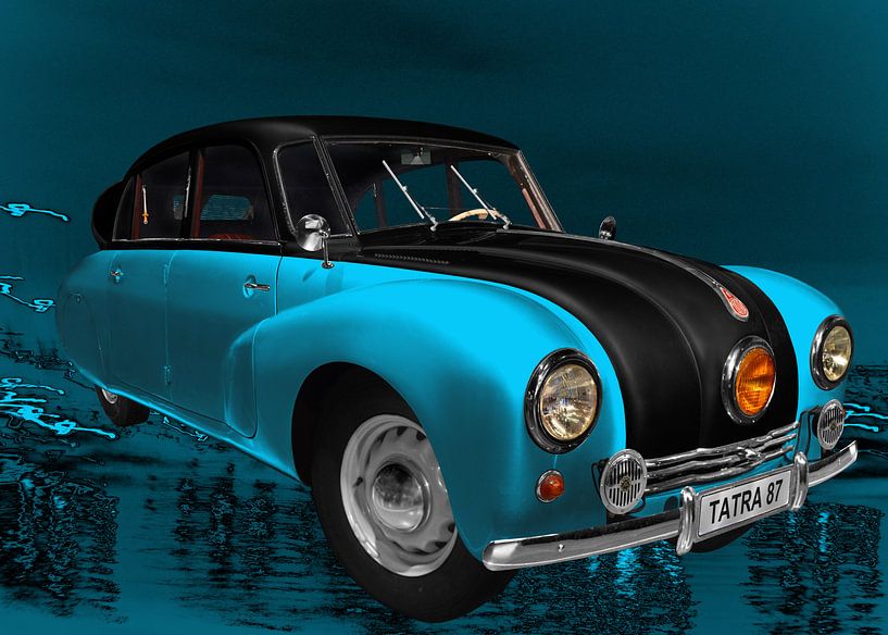 Tatra 87 in blue &amp; black von aRi F. Huber