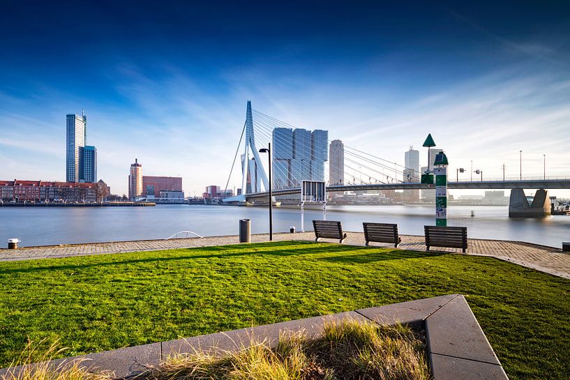 Kop van Zuid et le pont Erasmus à Rotterdam par gaps photography