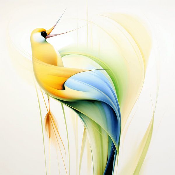 Bird ballet in colour by Karina Brouwer