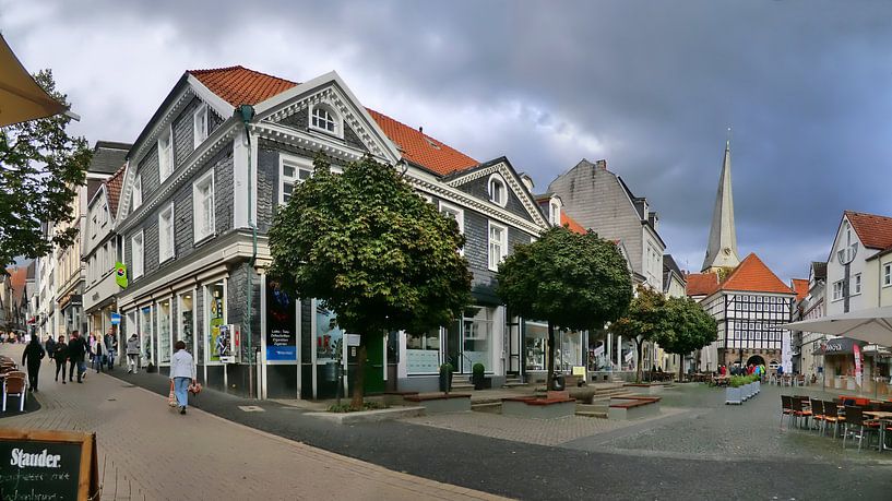 Altstadtpanorama Hattingen par Edgar Schermaul
