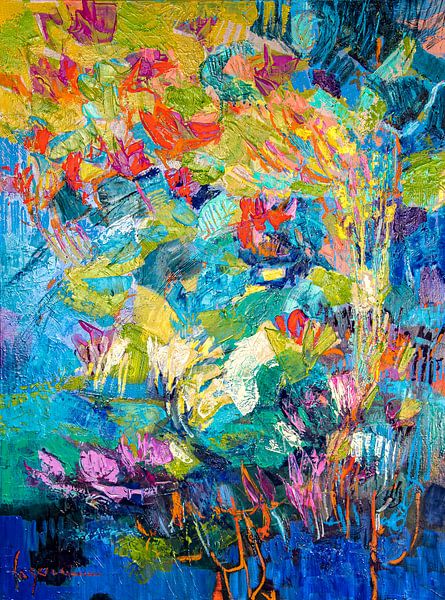 Radiant Pond Sonata by Dorothy Fagan