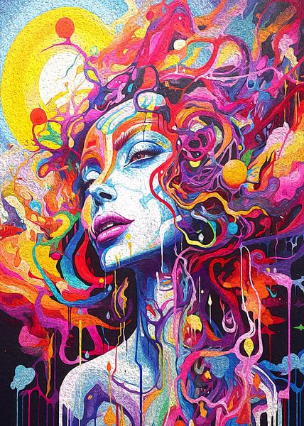 hypnagogique abstrait par irvan halim