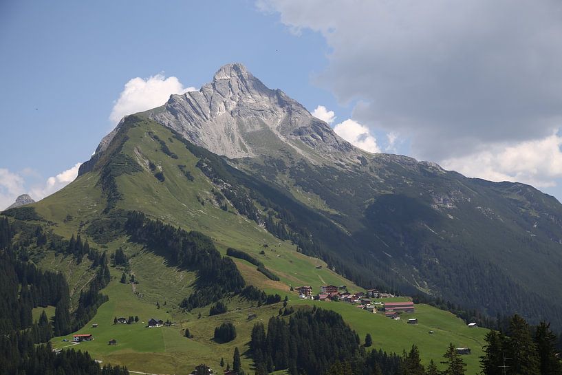Alpenpanorama par Erich Werner