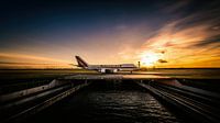 Sunset Kalitta Air Boeing 747 taxiing to the Polderbaan