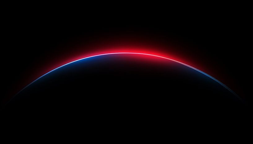 Buntes Rundbogen-Panorama mit Halbkreisen von TheXclusive Art