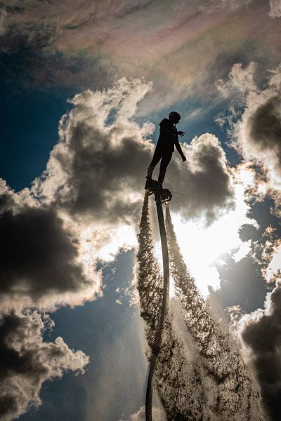 L'homme dans le ciel par Reginald Kluijtmans
