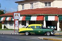 Old cab in Cuba