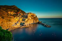 Cinque Terre at sunset