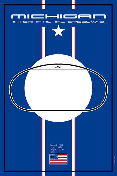Michigan International Speedway by Theodor Decker
