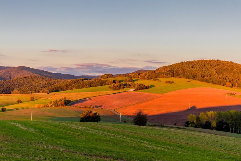 Abendspaziergang durch das schöne Abendlicht von Schmalkalden von Oliver Hlavaty