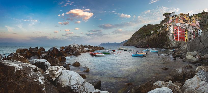 Cinque Terre Panorama von Ronne Vinkx