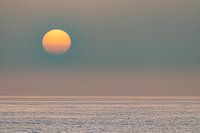 Sonnenuntergang über dem Meer