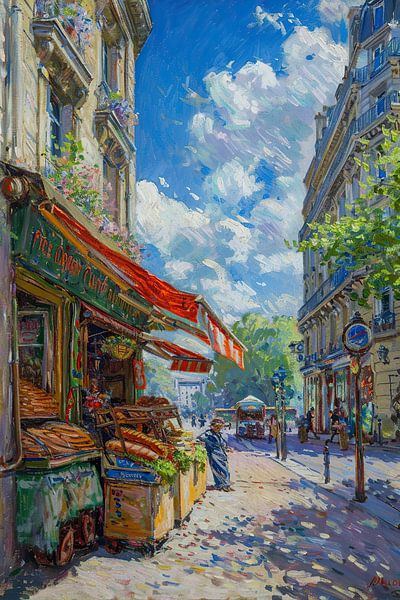 Landscape | Fields | Impressionism by ARTEO Paintings