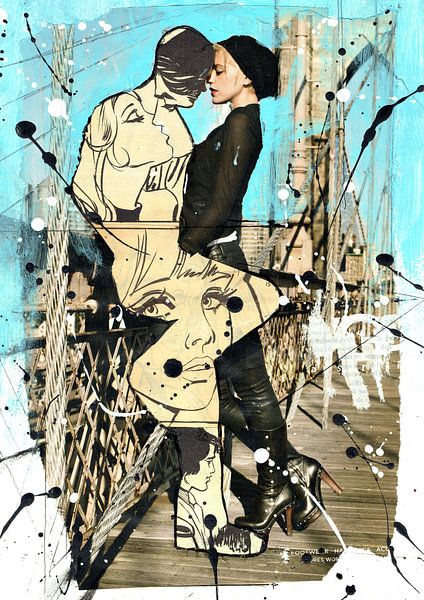 Model Meets Comic Nr. 9 by Feike Kloostra