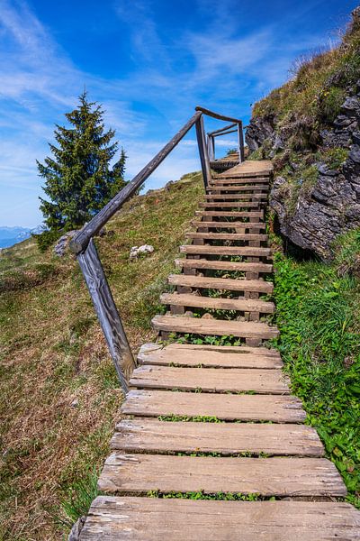 Hiking trail to the Kitzbüheler Horn in the Tyrolean Alps by ManfredFotos