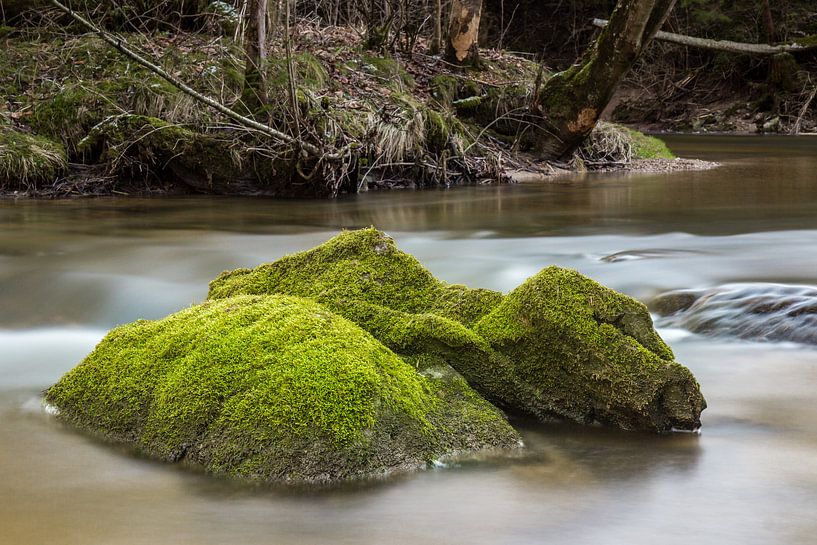 Fels im Wasser von Andreas Stach