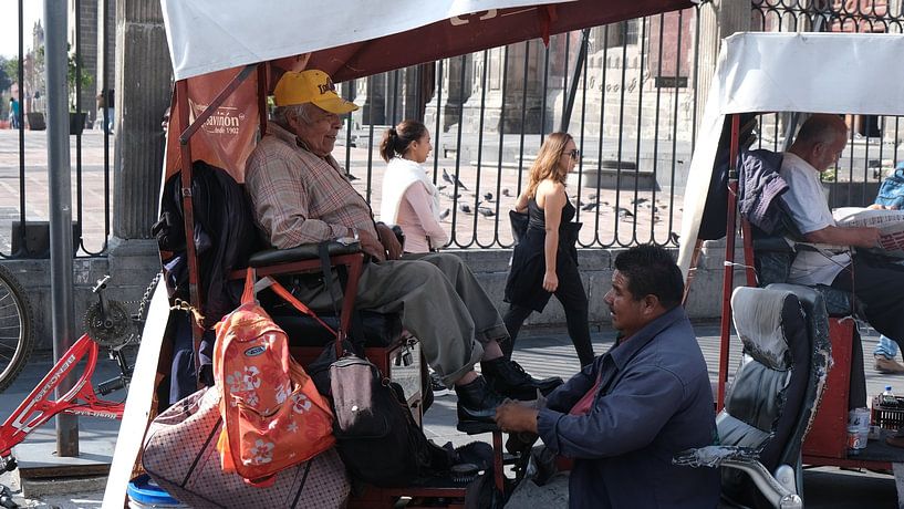 Shoeshine, Mexico City, Mexico by themovingcloudsphotography