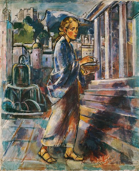 Anton Faistauer, Spaziergang zum Marientempel, um 1923 von Atelier Liesjes