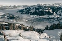 Kitzbüheler Horn in the snow