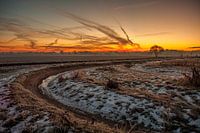 Lever de soleil en milieu rural