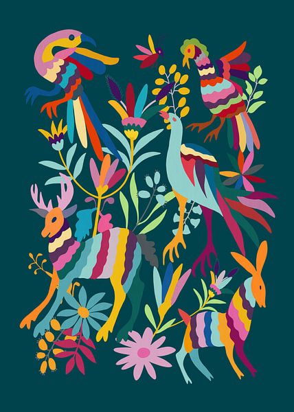 Otomi Artwork by Cats & Dotz