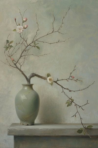 Stillleben | Zerbrechliche Schönheit in Blüte von Kunst Laune