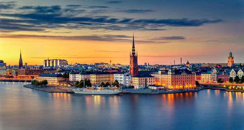 Sunset Stockholm by Adelheid Smitt