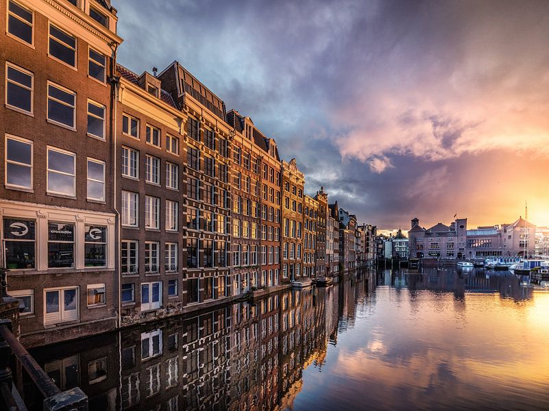 Amsterdam Damrak par Mario Calma