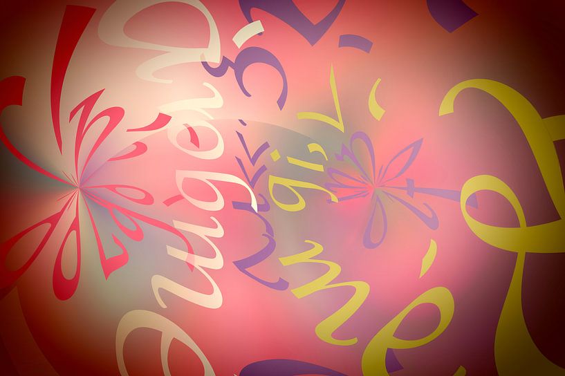 La danse des lettres von Martine Affre Eisenlohr