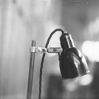 Antike Schreibtischlampe