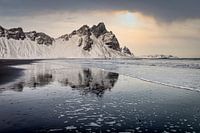Réflexion sur la plage