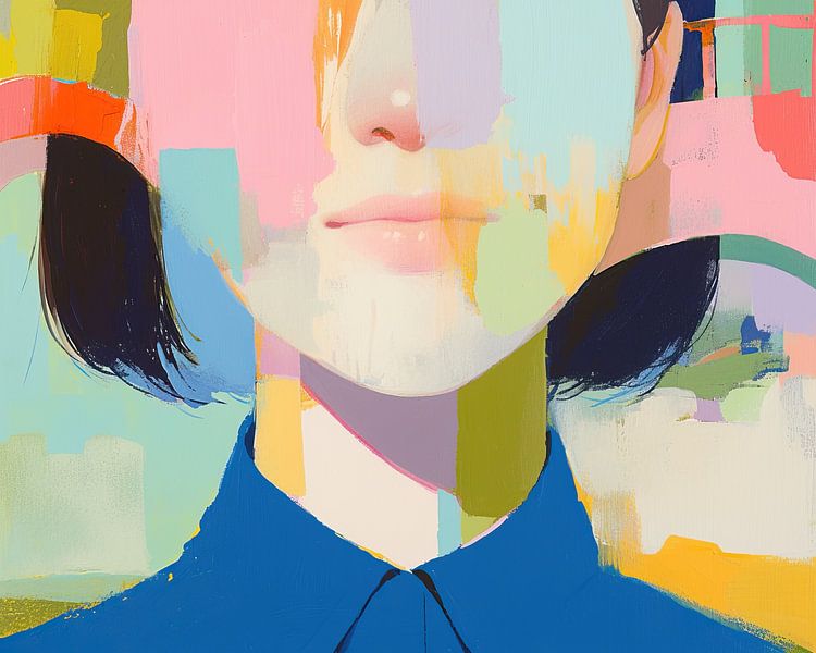 Portrait de femme par Peintures accrocheuses