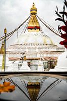 Buddha-Stupa, majestätische Stupa in Kathmandu
