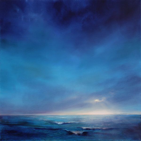 Lichtstreif am Horizont von Annette Schmucker