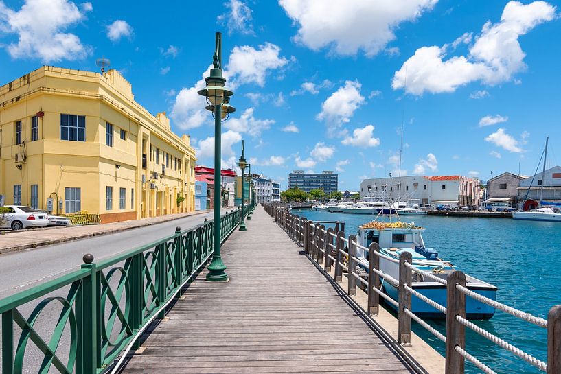Promenade in Bridgetown, Barbados von Nancy Pauwels Photo