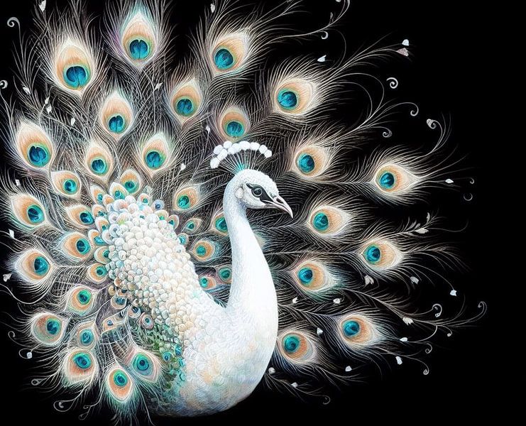 Fier comme un paon ( 1 ) par Ineke de Rijk