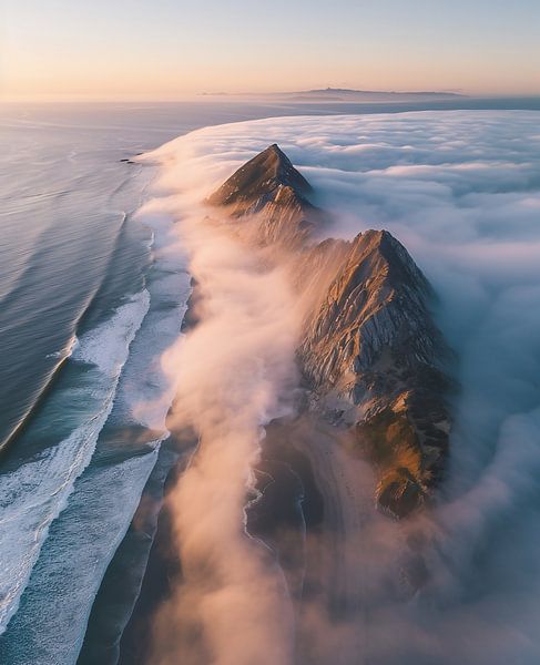 Naturkulisse im Abendzauber von fernlichtsicht