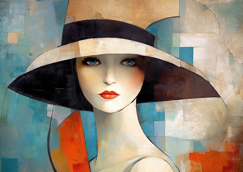 Women's portrait by Eye catching paintings