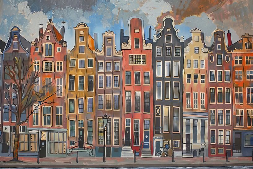 Amsterdamer Gemälde von Kunst Laune