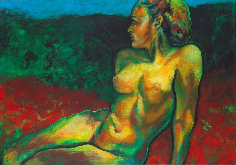  nu féminin dans la nature par ART Eva Maria