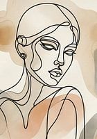 Female simplicity portrait