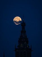Supermoon à la tour de St. Steven