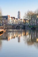 La tour Dom à Utrecht du Bemuurde Weerd