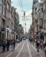 Shopping streets in Amsterdam