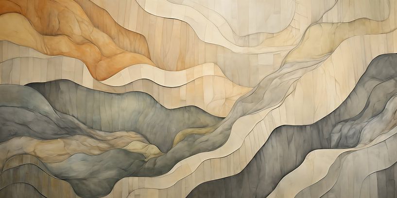 Abstrakte Landschaft von Bert Nijholt